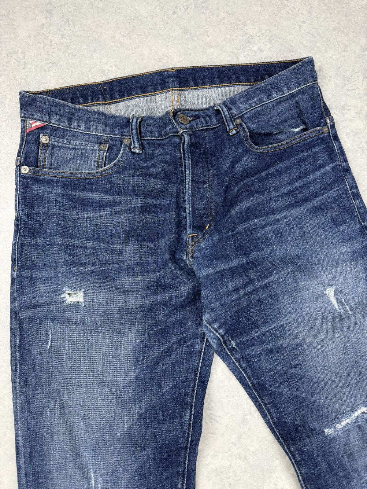 Denim & Supply Ralph Lauren Denim & Supply Ralph Lauren Distressed Skinny Jeans 32x34 Size US 32 / EU 48 - 5 Thumbnail