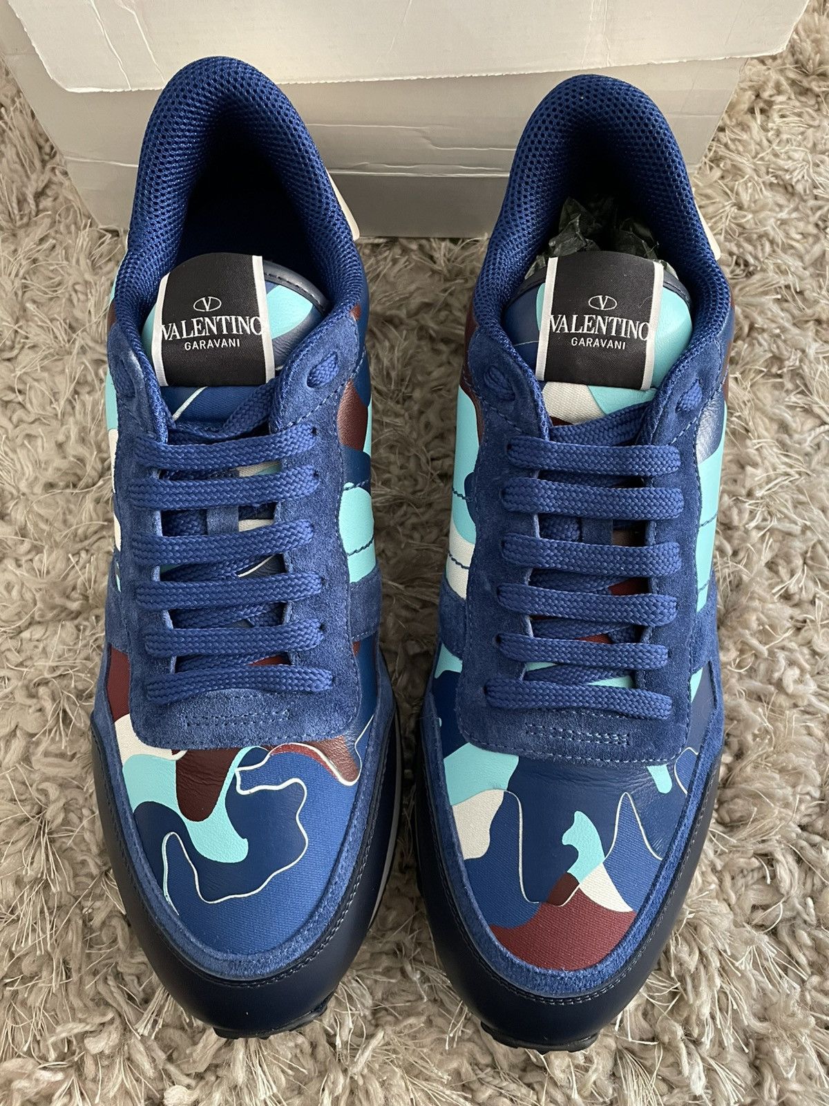 Valentino Valentino rockrunner Blue/Sky camo Size US 11 / EU 44 - 5 Thumbnail