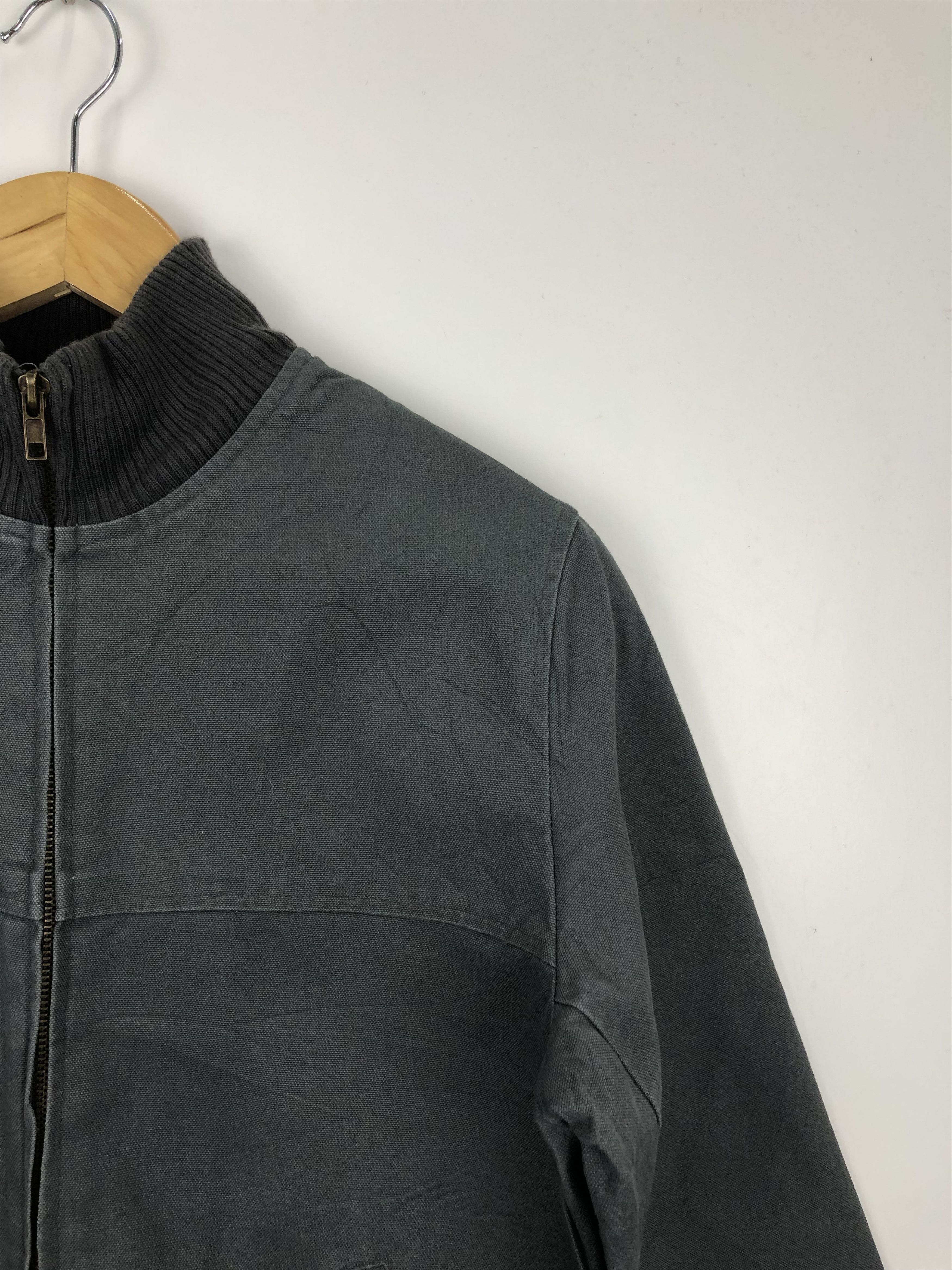 Japanese Brand Vintage 90s Japanese Brand Zipper Wool Jacket V0437 Size US M / EU 48-50 / 2 - 7 Thumbnail
