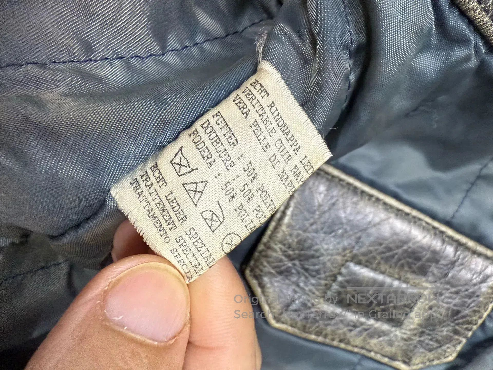 Wilsons Leather Classic Retro Wilsons Leather Jacket. Size US L / EU 52-54 / 3 - 5 Thumbnail