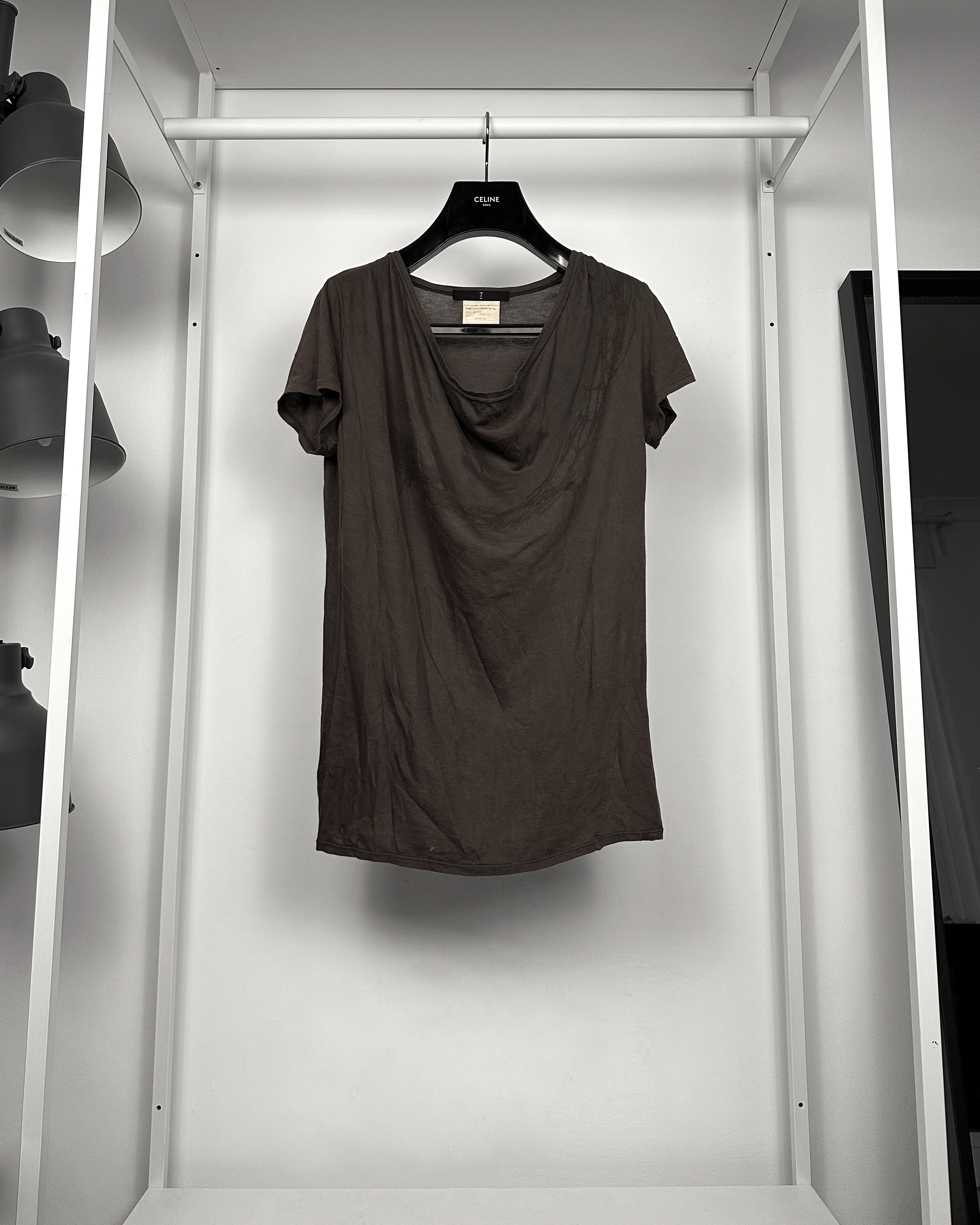 Julius Julius Thorns Barbed Wire Print Draped Cut&Sew T-shirt Size US M / EU 48-50 / 2 - 1 Thumbnail