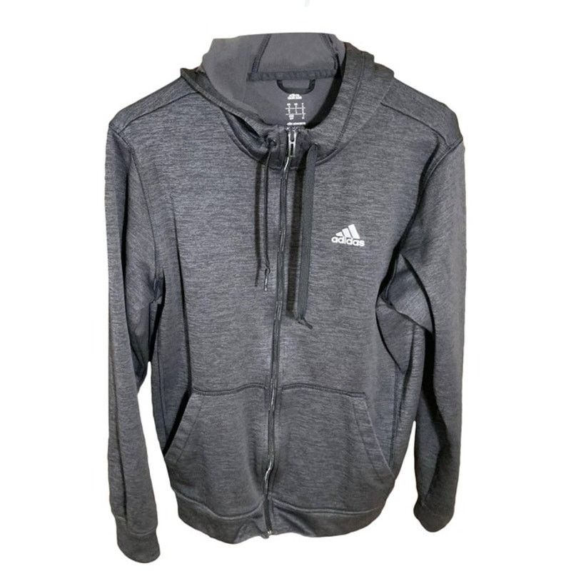 Adidas Adidas Women's Long Sleeve Gray Hoodie Size S Size S / US 4 / IT 40 - 1 Thumbnail
