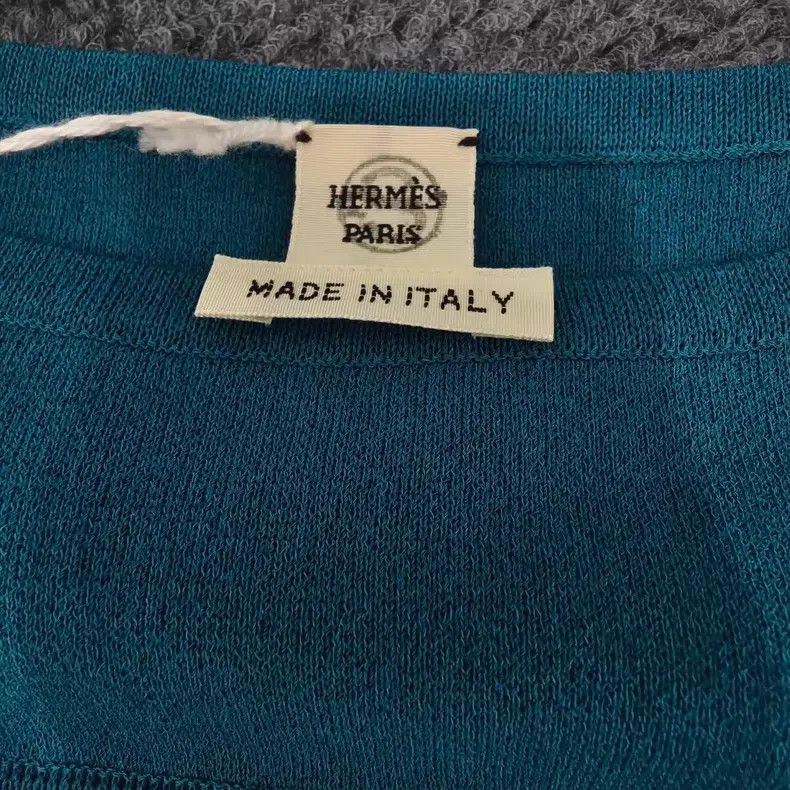 Hermes Hermes Blue Silk Patchwork Dress Size XXS / US 00 / IT 34 - 3 Thumbnail