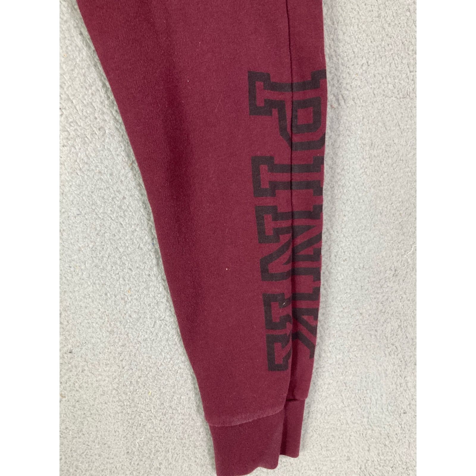Victoria's Secret Victoria's Secret Pink Burgundy Skinny Jogger Sweatpants S Size 26" / US 2 / IT 38 - 5 Thumbnail