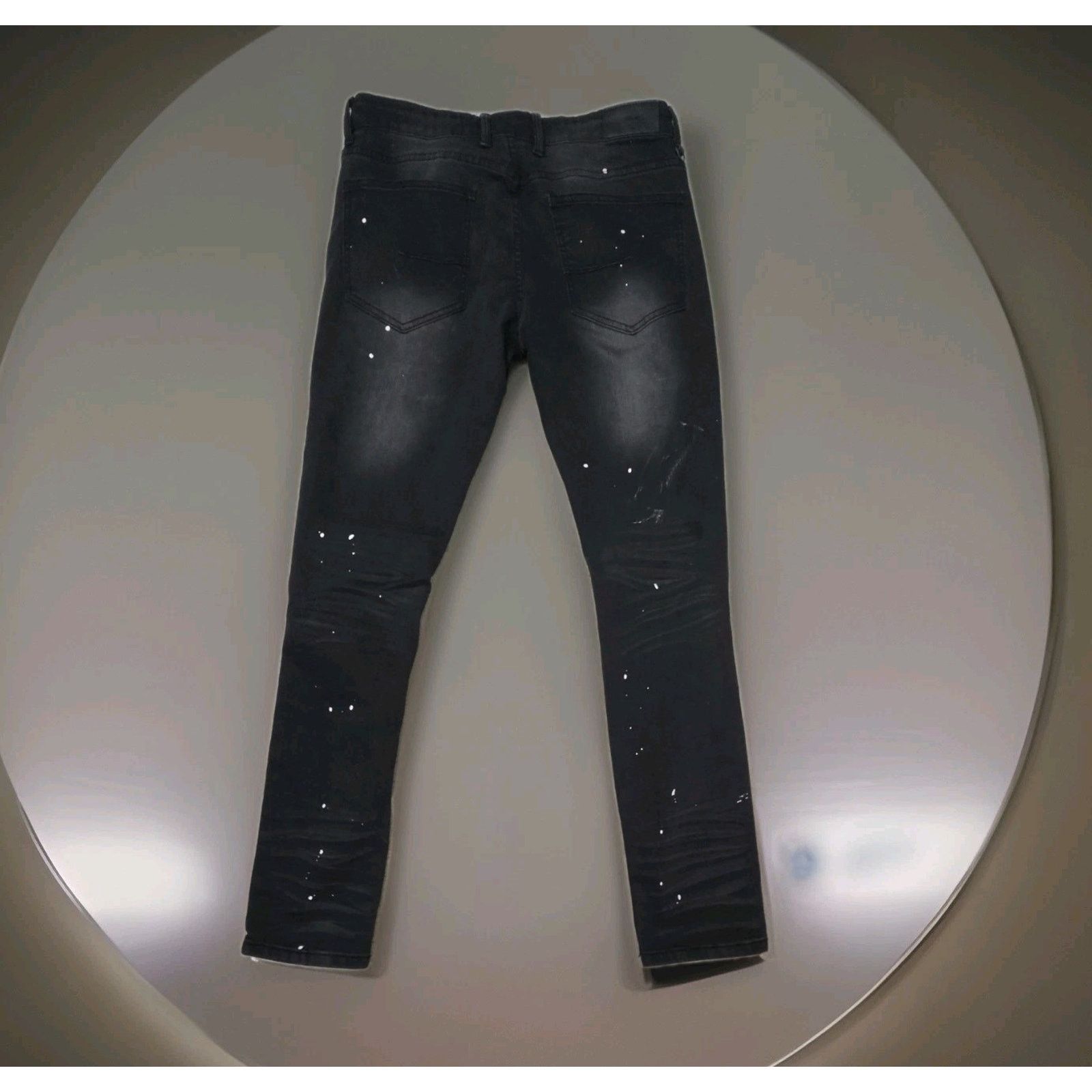Other KDNK Skinny Jeans 30x30 Destroyed Repair Ripped Stitching Size US 30 / EU 46 - 4 Thumbnail