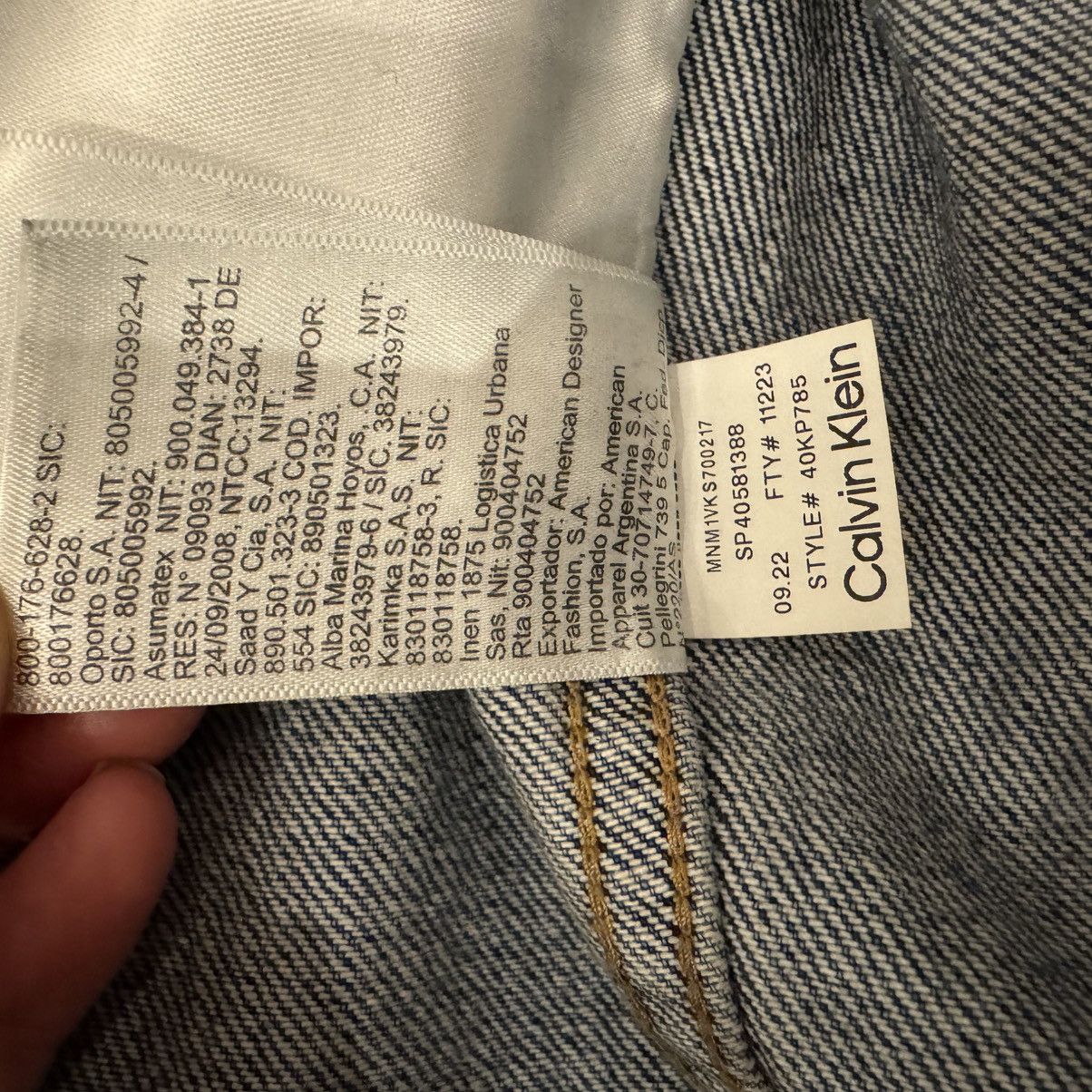 Calvin Klein Calvin Klein Denim Jacket Size M Size US M / EU 48-50 / 2 - 5 Thumbnail