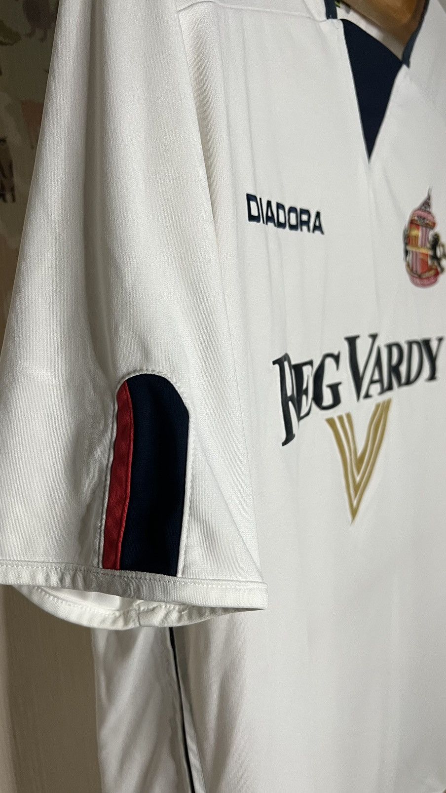 Diadora × Vintage 2004-2005 Sunderland reg vardy diadora vintage rare jersey Size US L / EU 52-54 / 3 - 4 Thumbnail