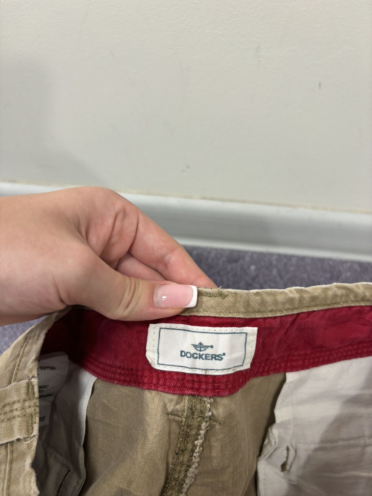 Dockers Vintage Dockers Y2K Utility Military Style Hype Cargo Shorts Size US 36 / EU 52 - 8 Thumbnail