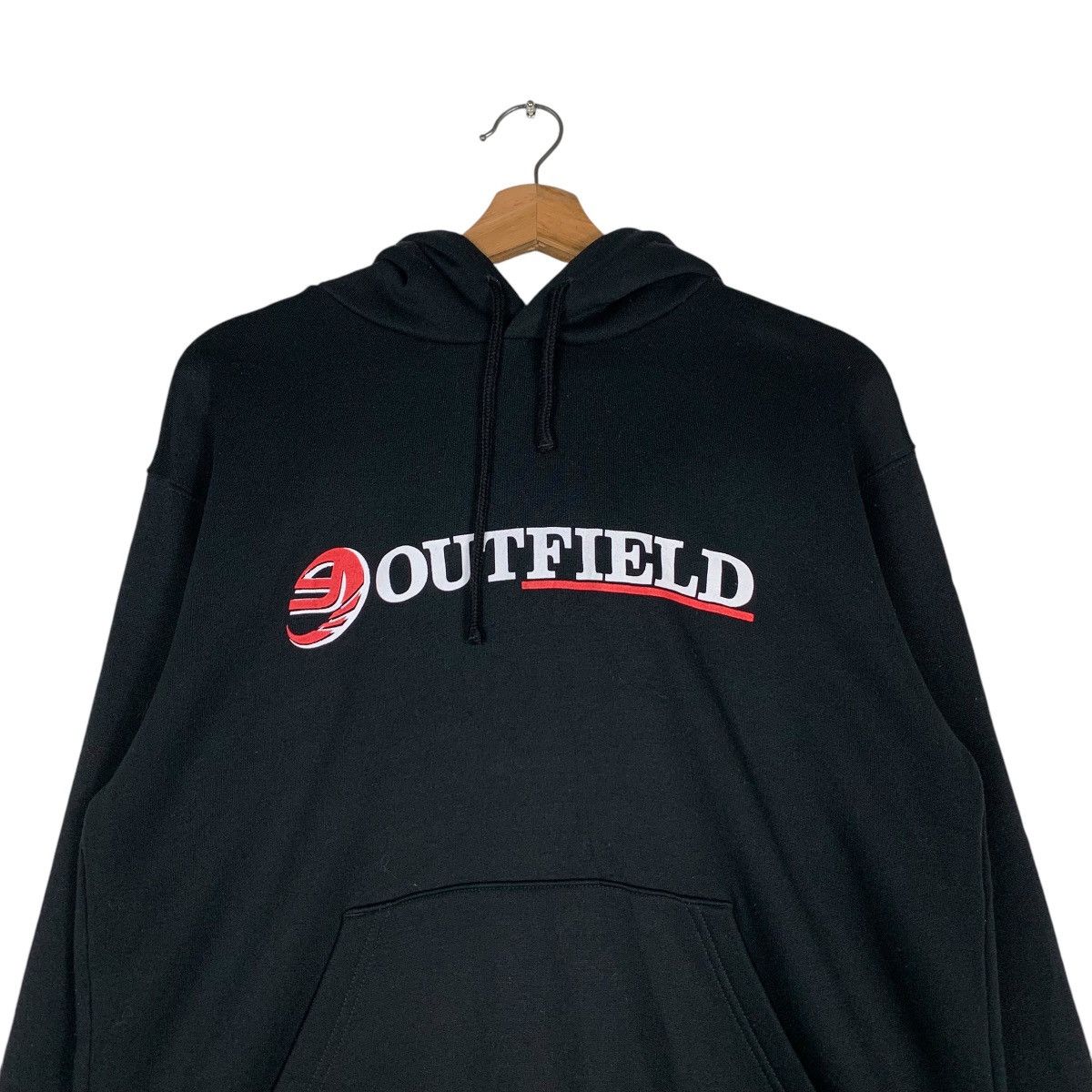 Japanese Brand OUTFIELD Big Logo Pullover Hoodies Sweatshirt #1390-C63 Size US L / EU 52-54 / 3 - 8 Thumbnail