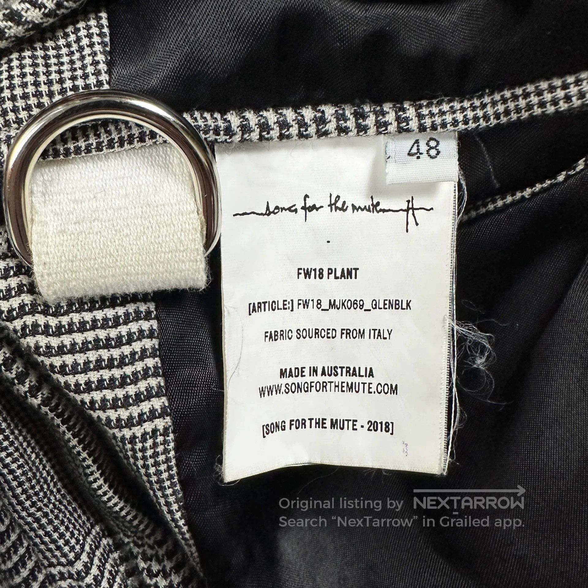 Song For The Mute sftm songforthemute fw18 bomber jacket. Size US L / EU 52-54 / 3 - 5 Thumbnail