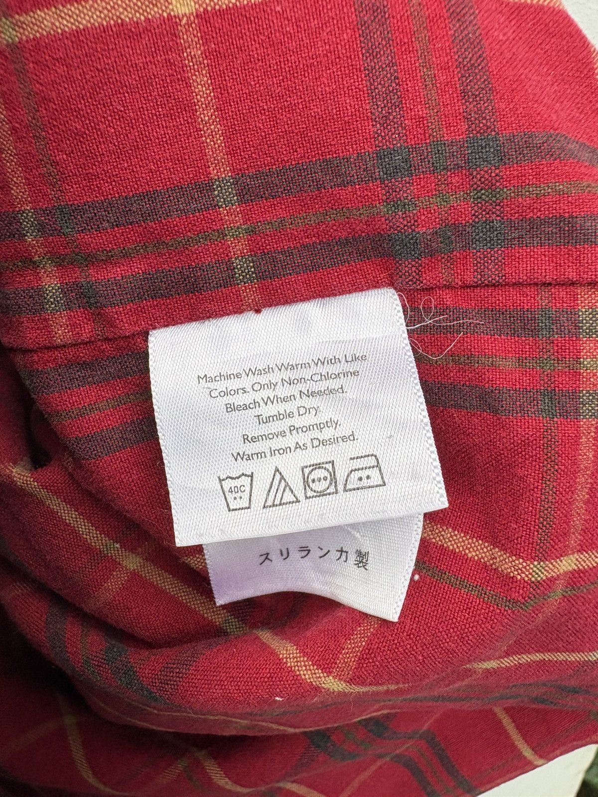 Eddie Bauer Eddie Bauer Checked Tartan Lining Heavy Button Shirt Size US L / EU 52-54 / 3 - 9 Thumbnail