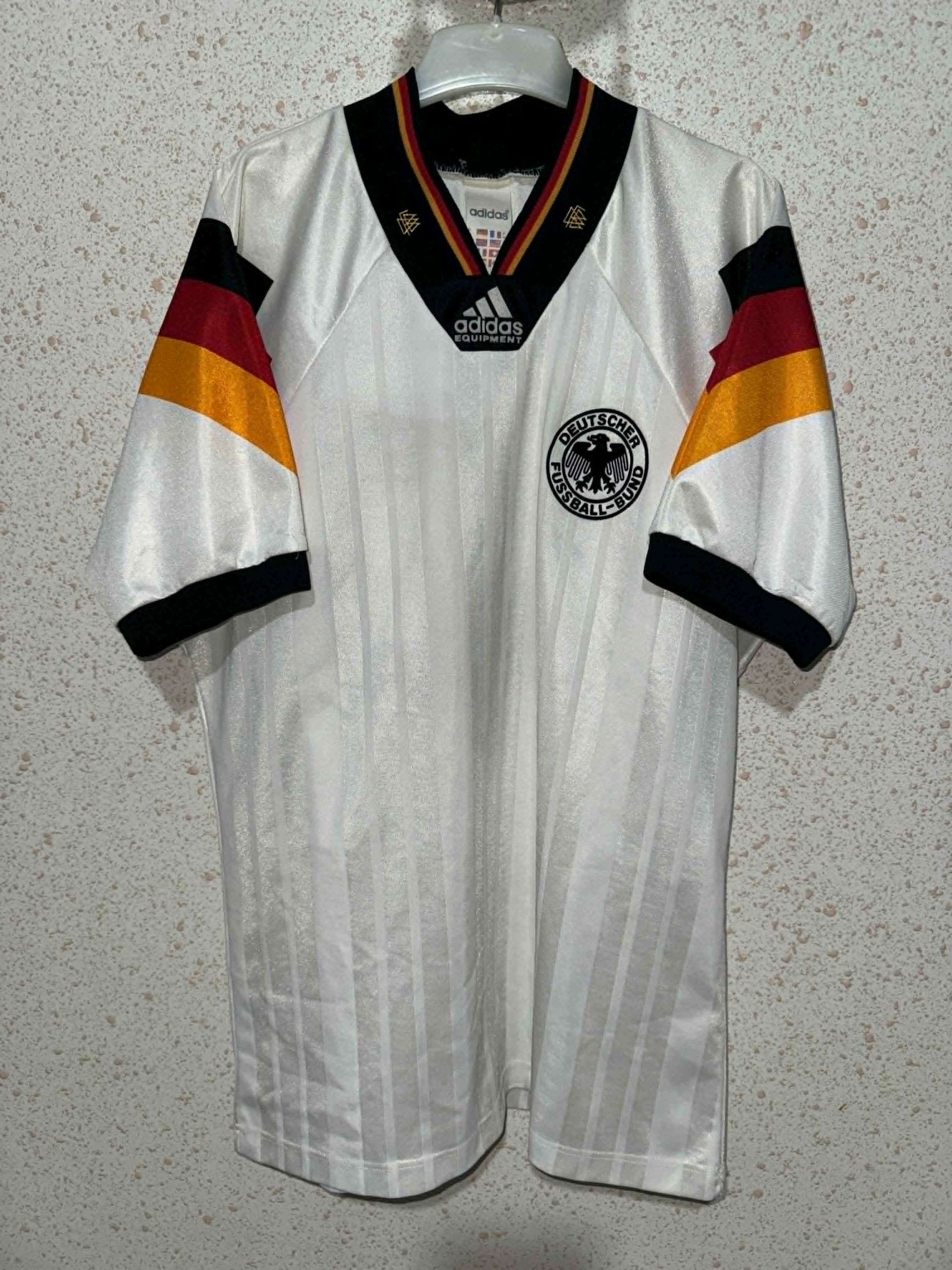 Adidas Germany 1992/94 Home Shirt Player Issue #10 Adidas Size US M / EU 48-50 / 2 - 1 Thumbnail