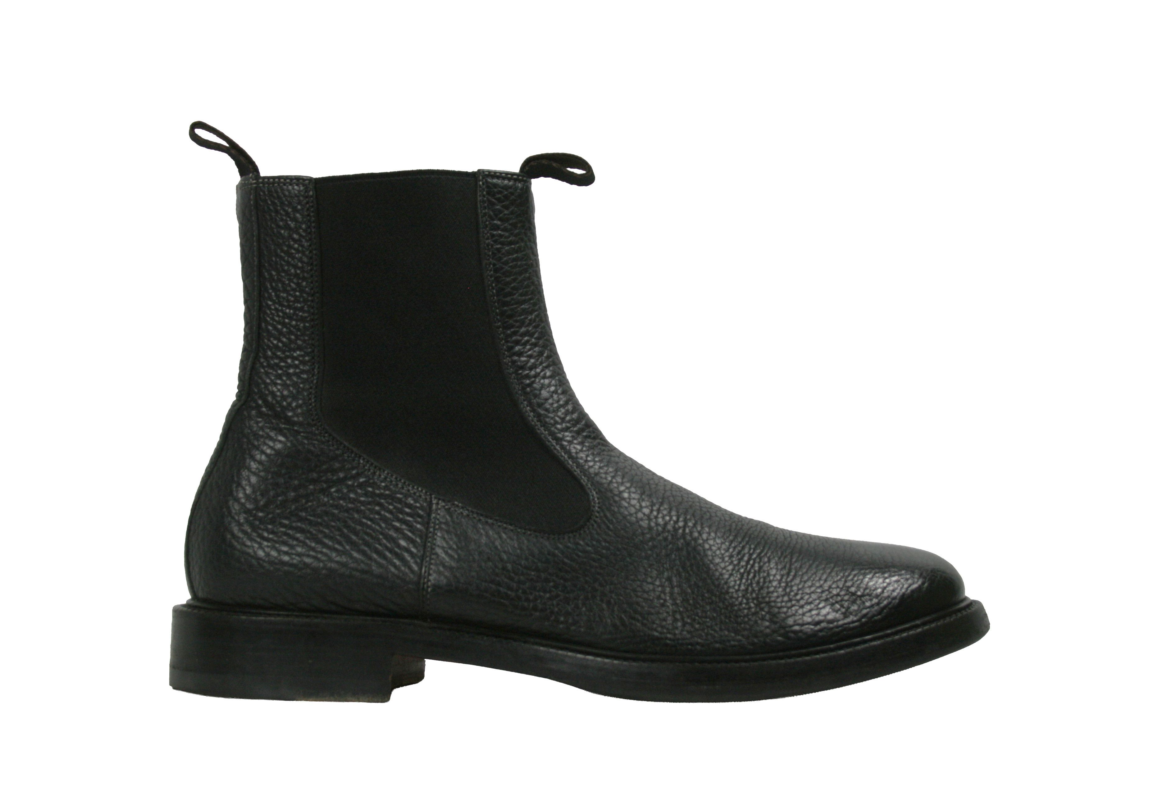 Santoni Chelsea Leather Boots Size US 8 / IT 38 - 2 Thumbnail