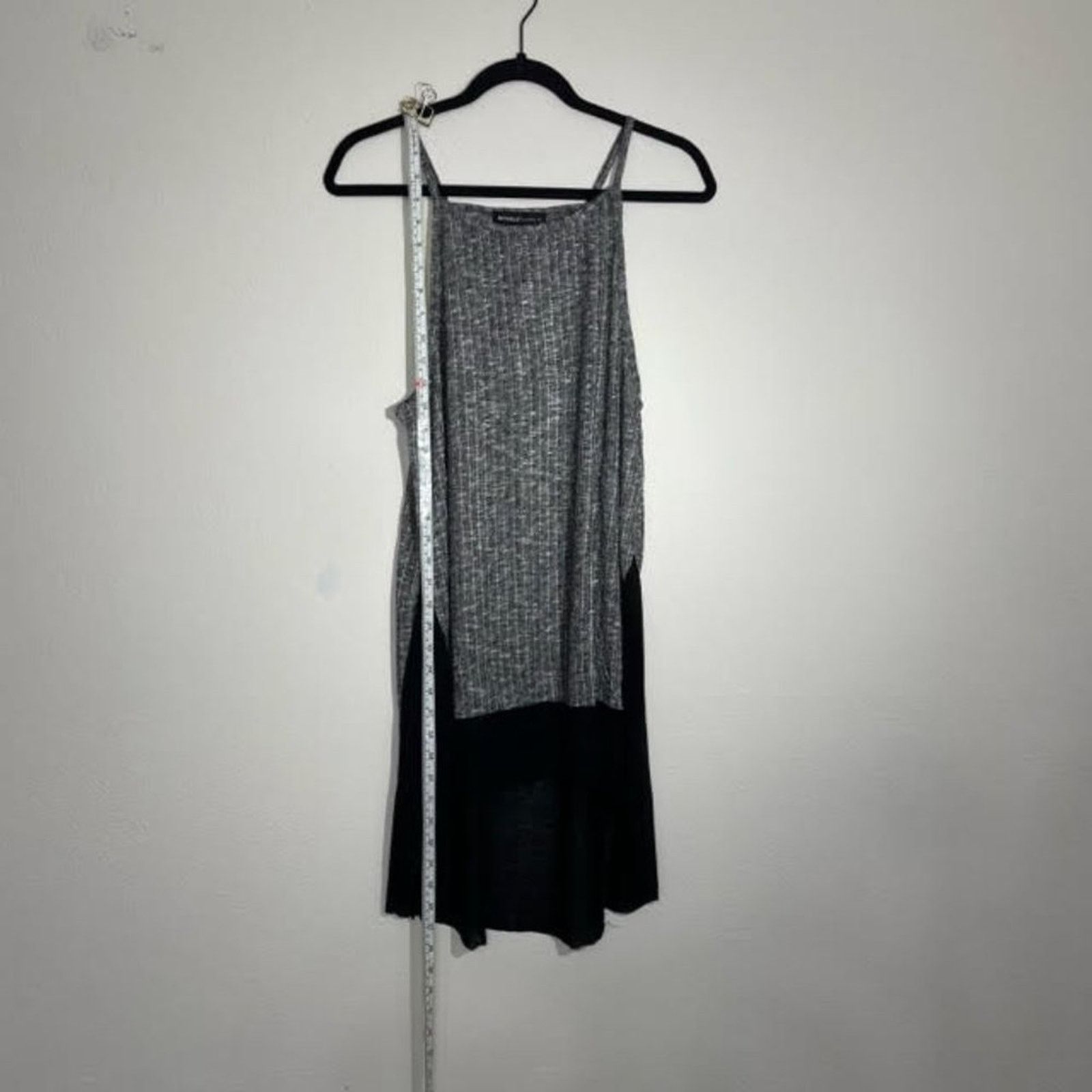 Other Michelle by Comune Ribbed High Low Dress M NWT Size M / US 6-8 / IT 42-44 - 2 Thumbnail
