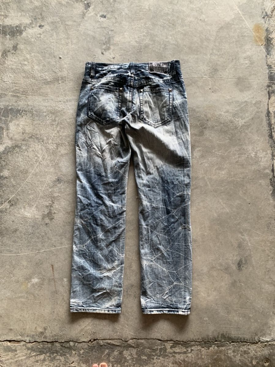 20471120 × Hysteric Glamour × If Six Was Nine distressed stone washed ripped jeans japanese designer Size US 31 - 2 Thumbnail
