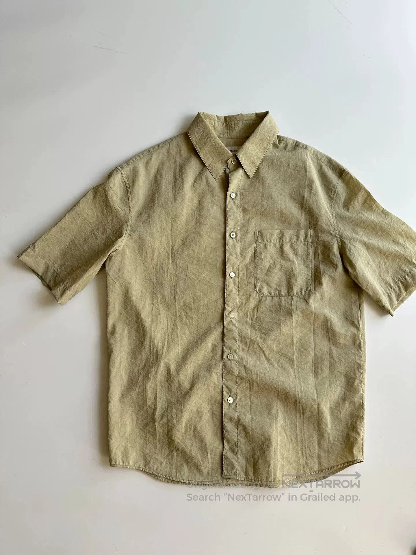 Lemaire LEMAIRE 22SS Short Sleeve Shirt. Size US S / EU 44-46 / 1 - 1 Thumbnail