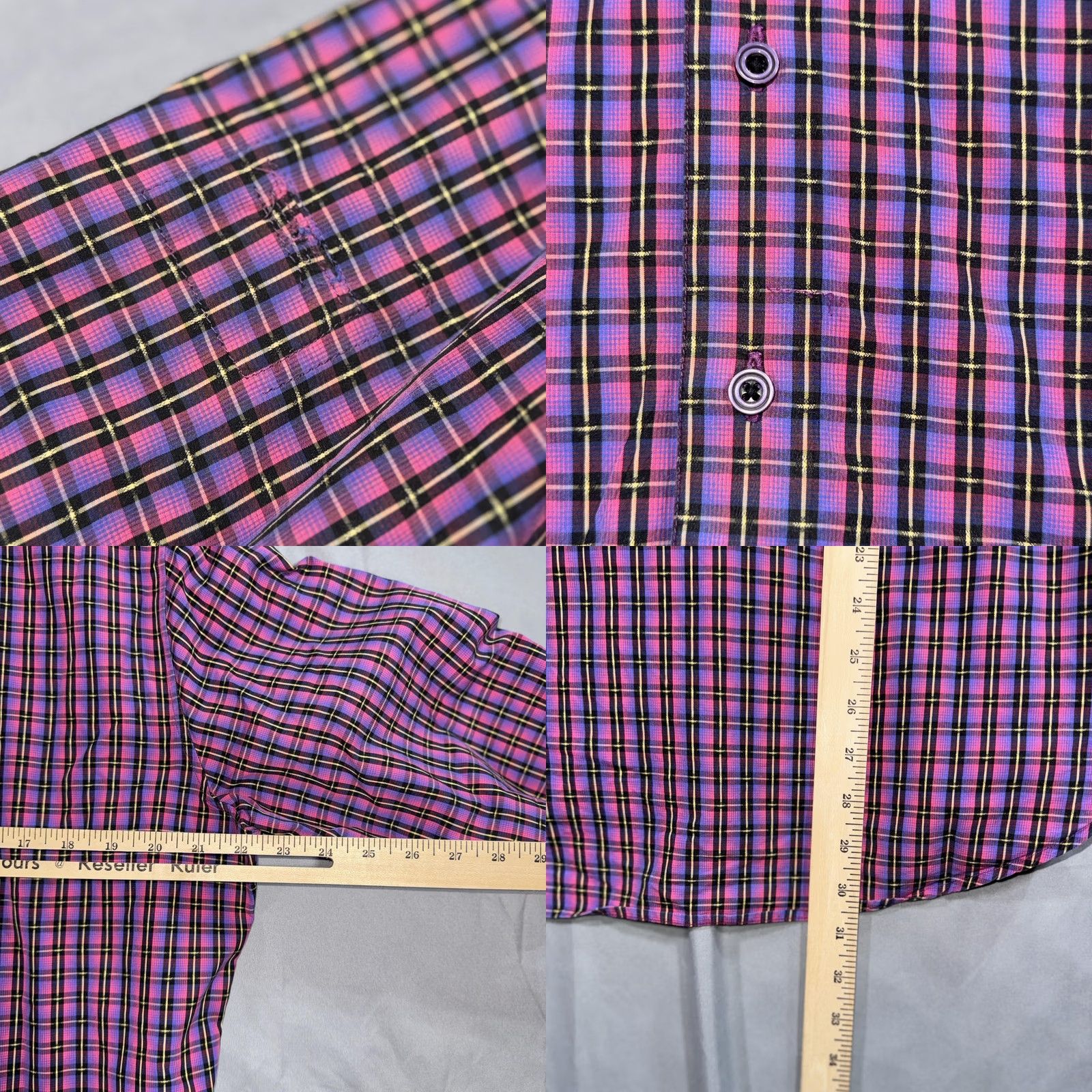Robert Graham Robert Graham Shirt Mens Large Multicolor Plaid Long Sleeve Button Up Casual Size US L / EU 52-54 / 3 - 8 Thumbnail