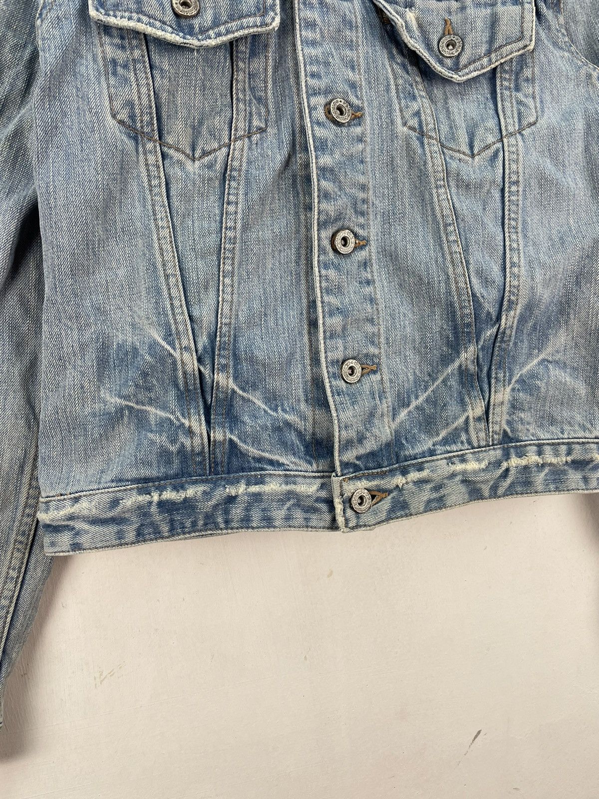 Vintage Vintage 90s Japanese Brand Denim Jacket Size S Size US S / EU 44-46 / 1 - 5 Thumbnail