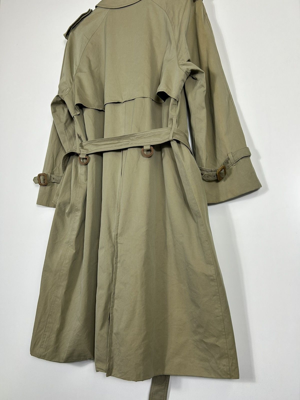 Aquascutum ⚡️Vintage Aquascutum London Double Breast Trench Long Coat Size US M / EU 48-50 / 2 - 18 Thumbnail
