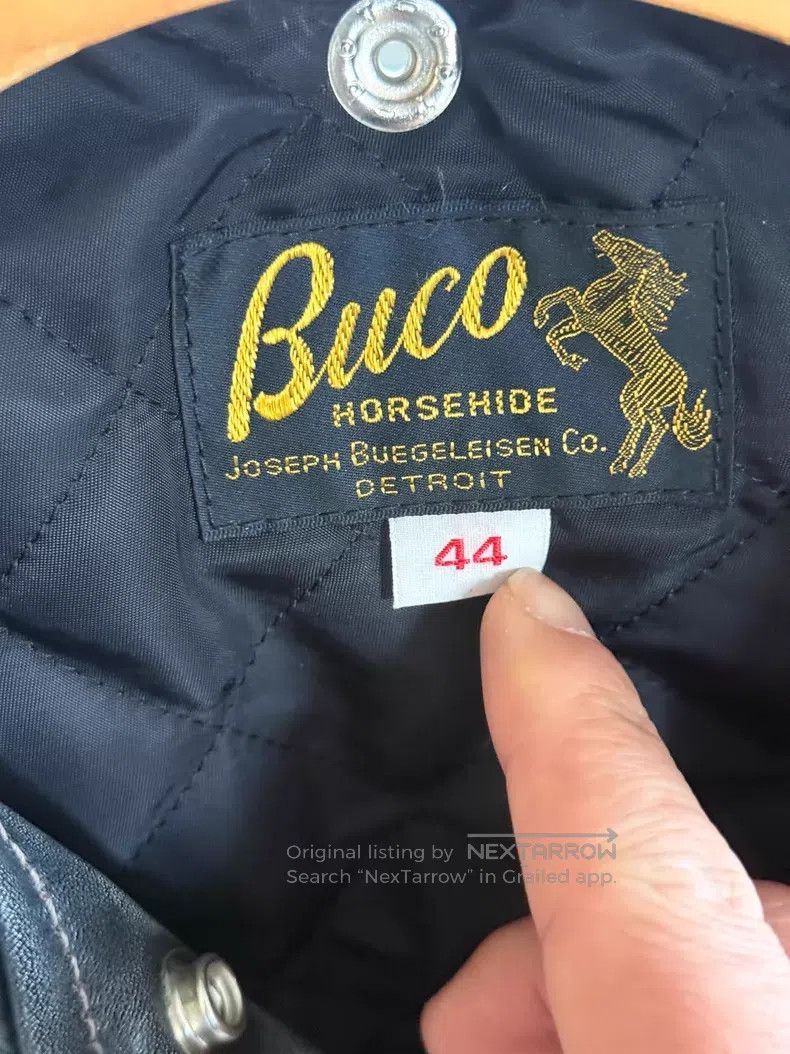 Buco Buco Horseskin motorcycle jacket Size US S / EU 44-46 / 1 - 5 Thumbnail