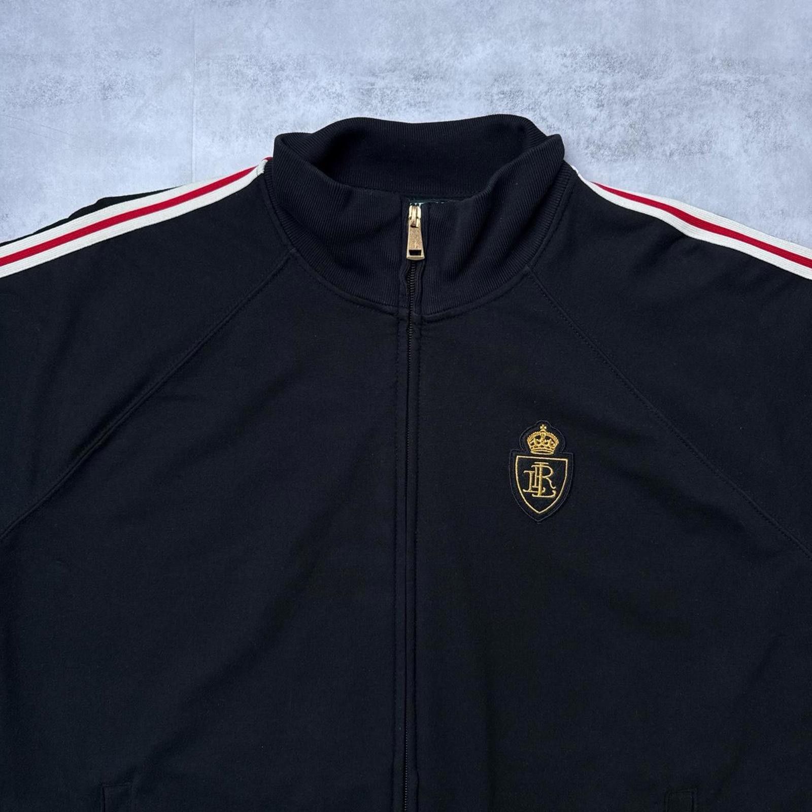 Polo Ralph Lauren Y2K Polo Ralph Lauren Black 00s Zip up jacket Size XL / US 12-14 / IT 48-50 - 5 Thumbnail