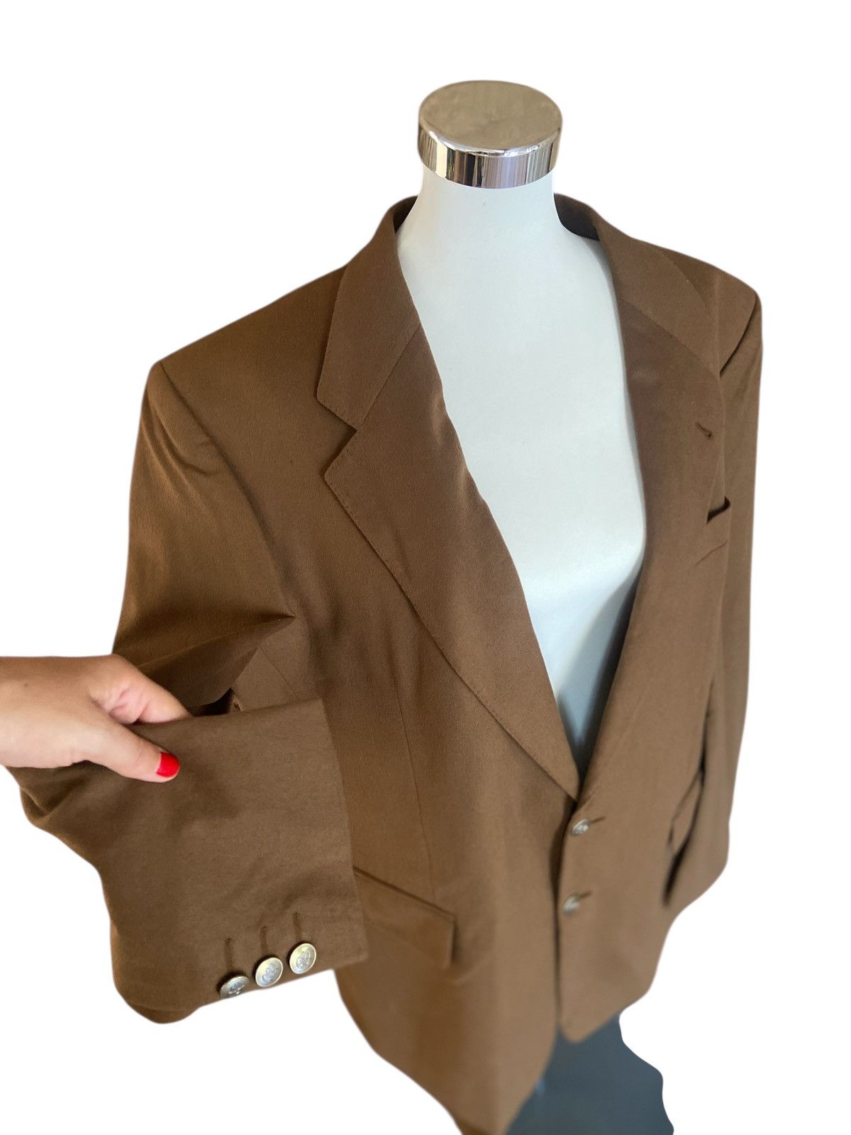 Balmain Vintage Blazer Balmain Size L / US 10 / IT 46 - 4 Thumbnail