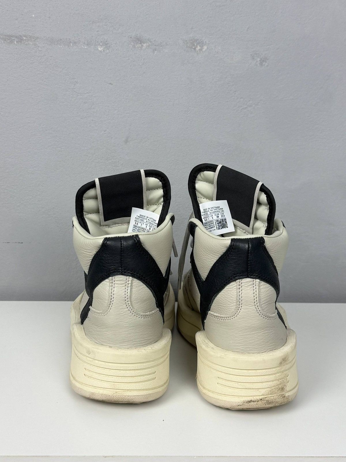 Converse × Rick Owens Drkshdw Rick Owens x Converse DRKSHDW TURBOWPN Mid Size US 7 / IT 37 - 4 Thumbnail