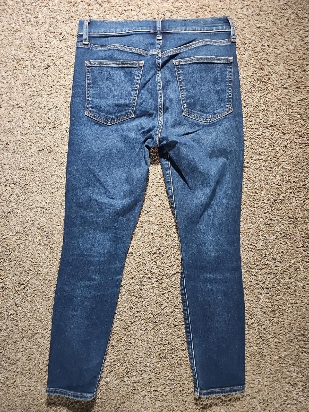 Gap GAP 28/6s True Skinny High Rise Jeans Size 28" / US 6 / IT 42 - 4 Thumbnail