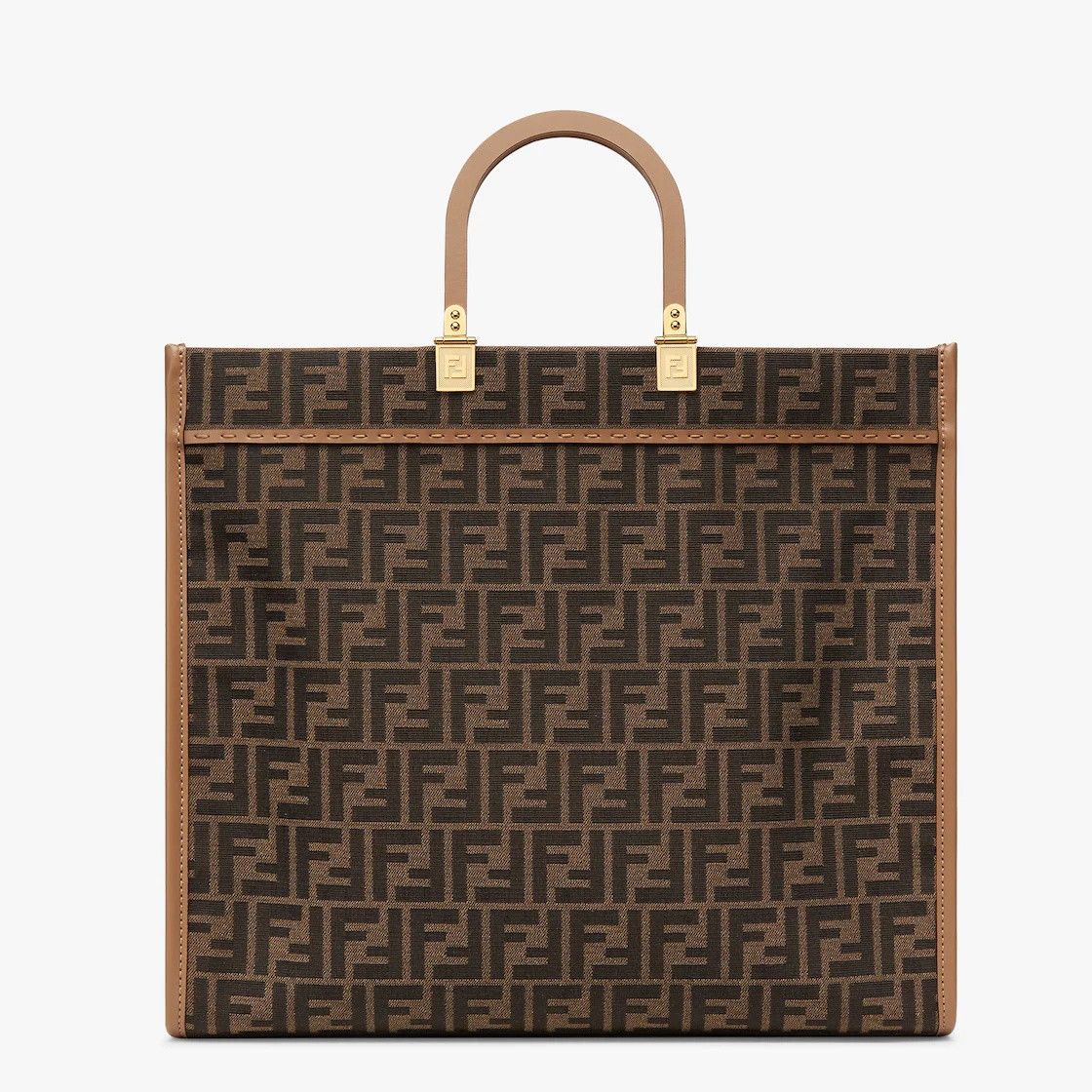 Fendi o1s1wg110925 Size: OS/Fendi Sunshine Large in Brown Size ONE SIZE - 3 Thumbnail