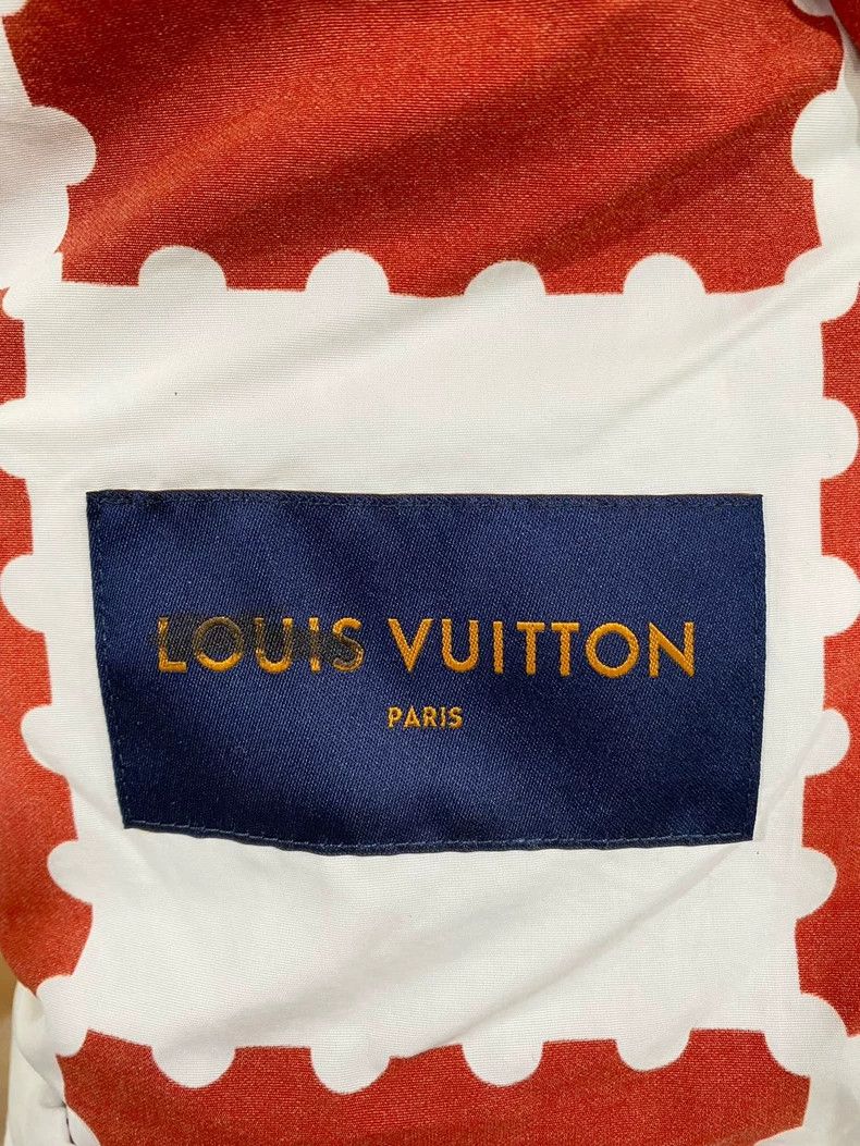 Louis Vuitton Louis Vuitton White and red checkerboard assault jacket Size US L / EU 52-54 / 3 - 3 Thumbnail