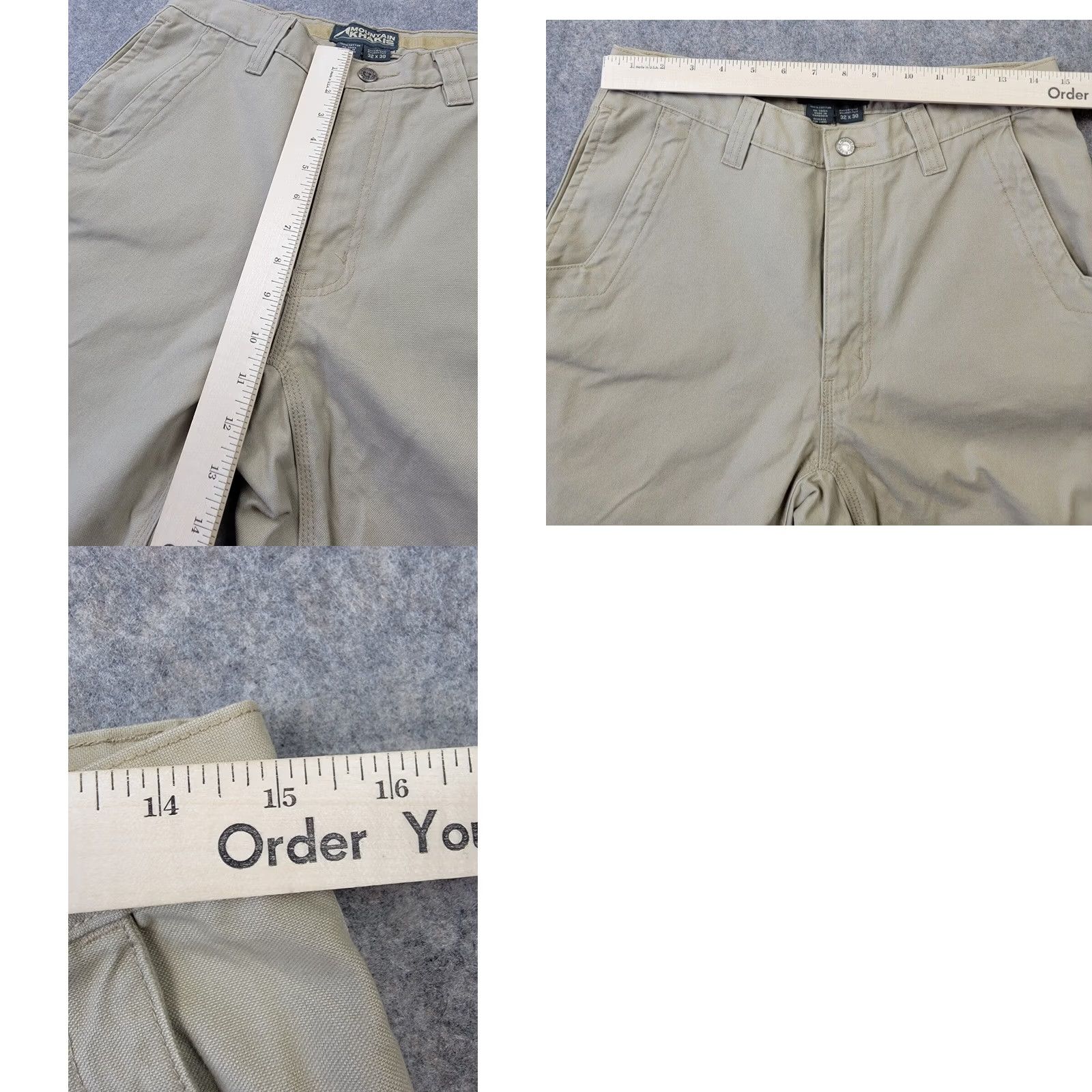 Mountain Khakis Mountain Khaki Pants Mens 30x30 Brown Pockets Outdoor Khakis Regular Slim Front Flat Front Size US 30 / EU 46 - 10 Thumbnail