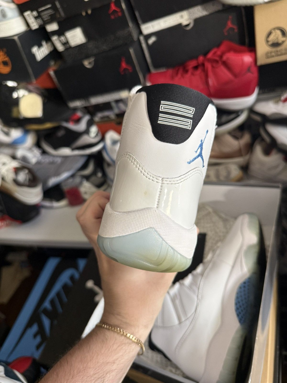 Jordan Brand Jordan retro 11 legend blue sz 8.5 Size US 8.5 / EU 41-42 - 4 Thumbnail