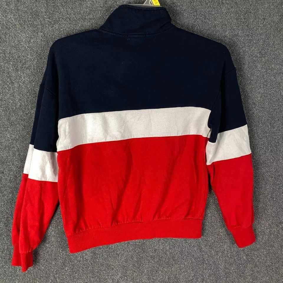 Garage Garage Sweatshirt Women's Petite Small 1/4 Zip Cotton Blend Size S / US 4 / IT 40 - 8 Thumbnail