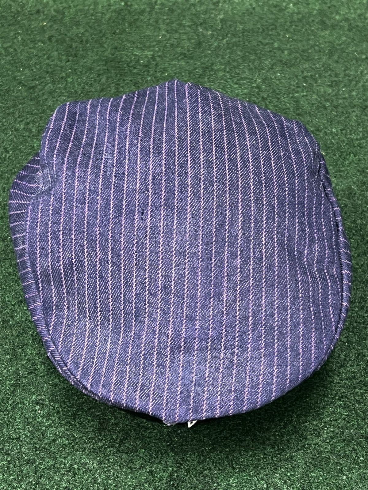 Vintage Vintage Pinstripe Newsboy Cap Size ONE SIZE - 2 Thumbnail