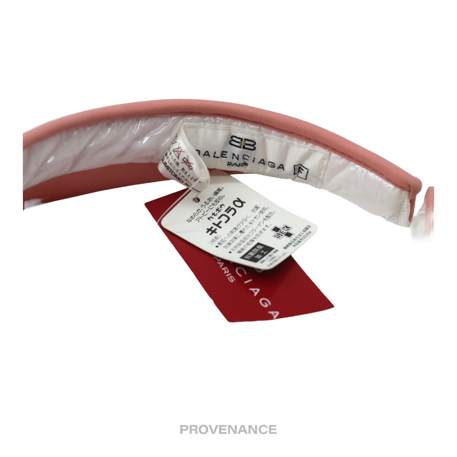 Balenciaga 🔴 Balenciaga Visor - Pink Size ONE SIZE - 6 Thumbnail