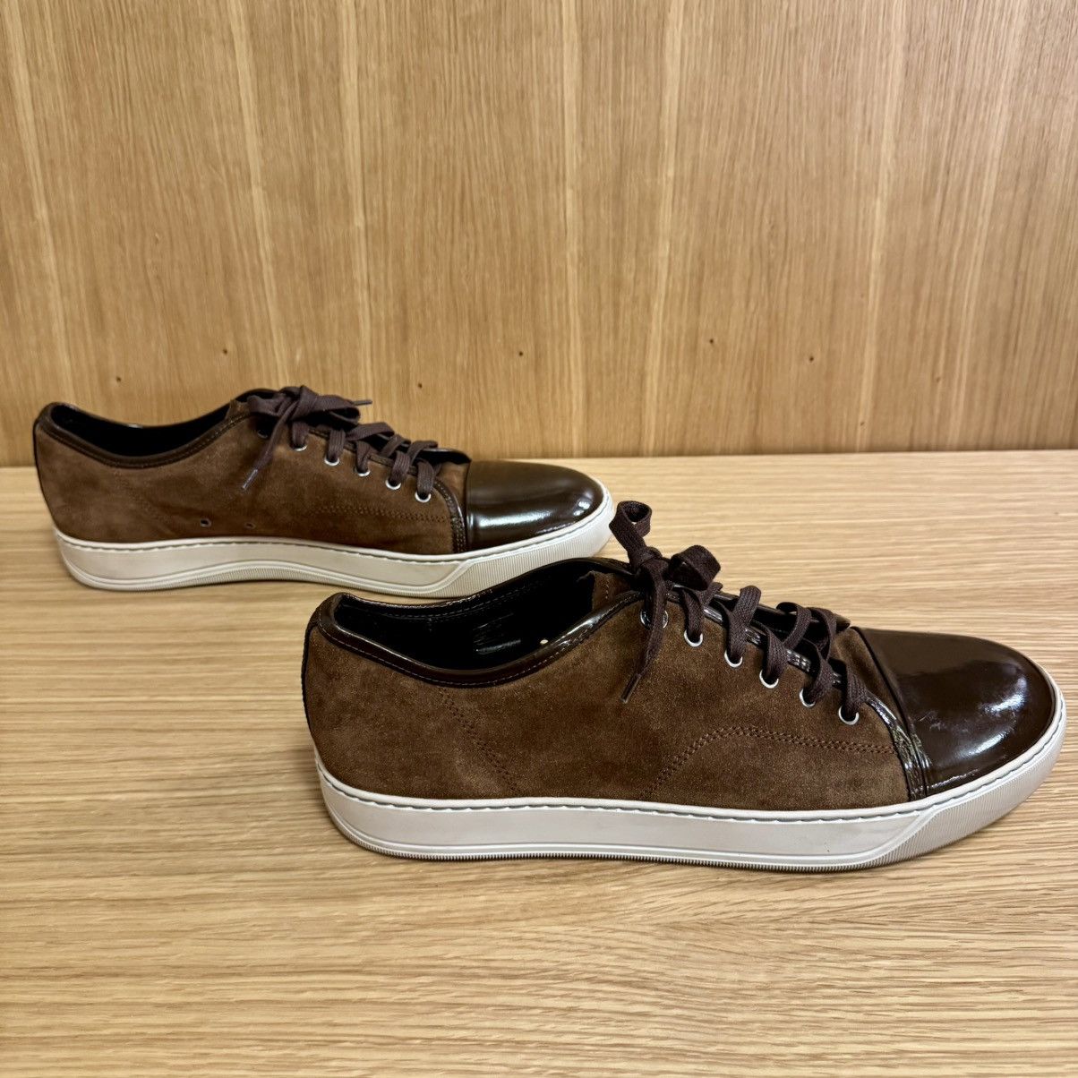 Lanvin Lanvin DBB1 Brown Suede Leather Sneakers Mens UK12/US13 Size US 13 / EU 46 - 4 Thumbnail