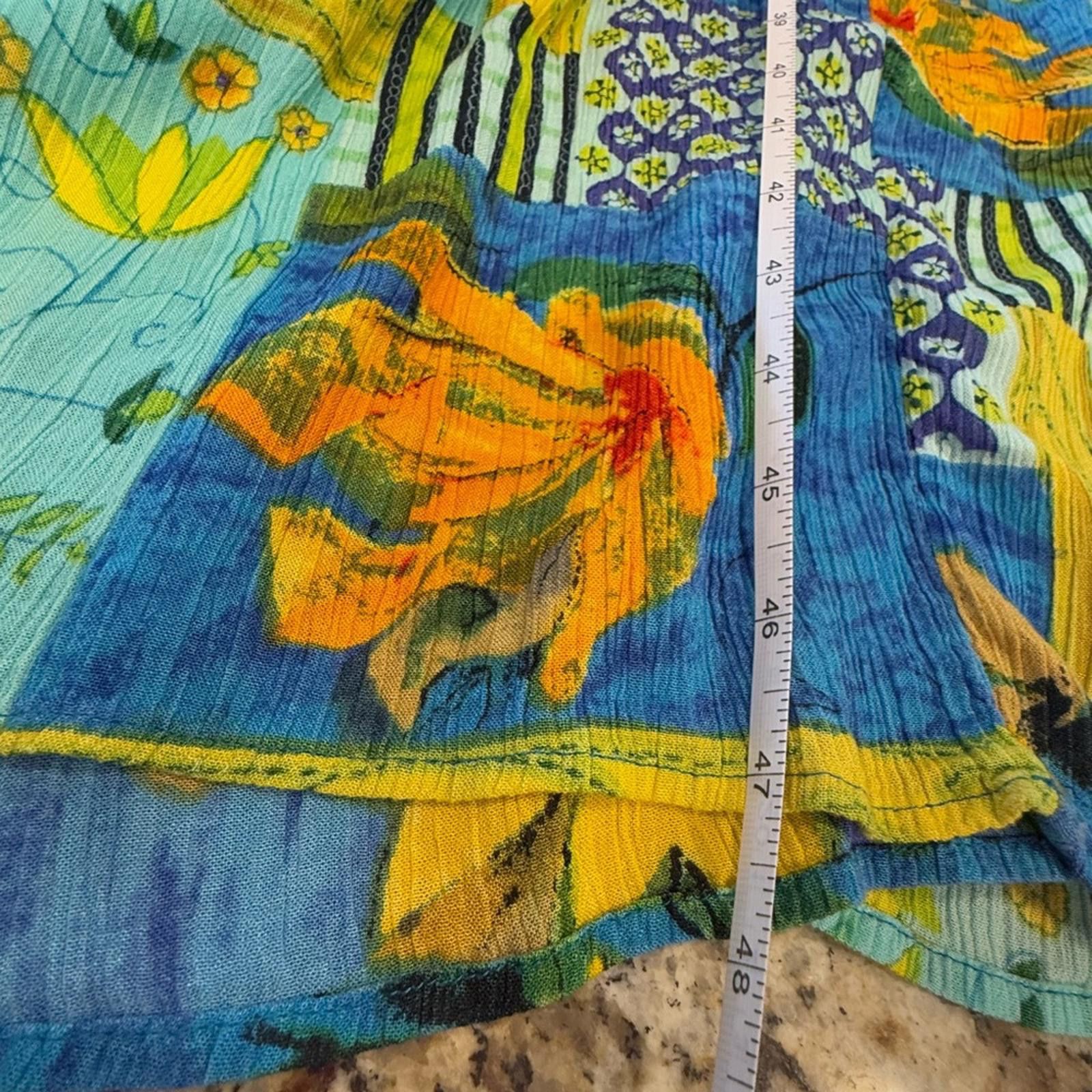 New Balance Bila boho floral patchwork maxi sundress pockets SZ SM Size S / US 4 / IT 40 - 12 Thumbnail