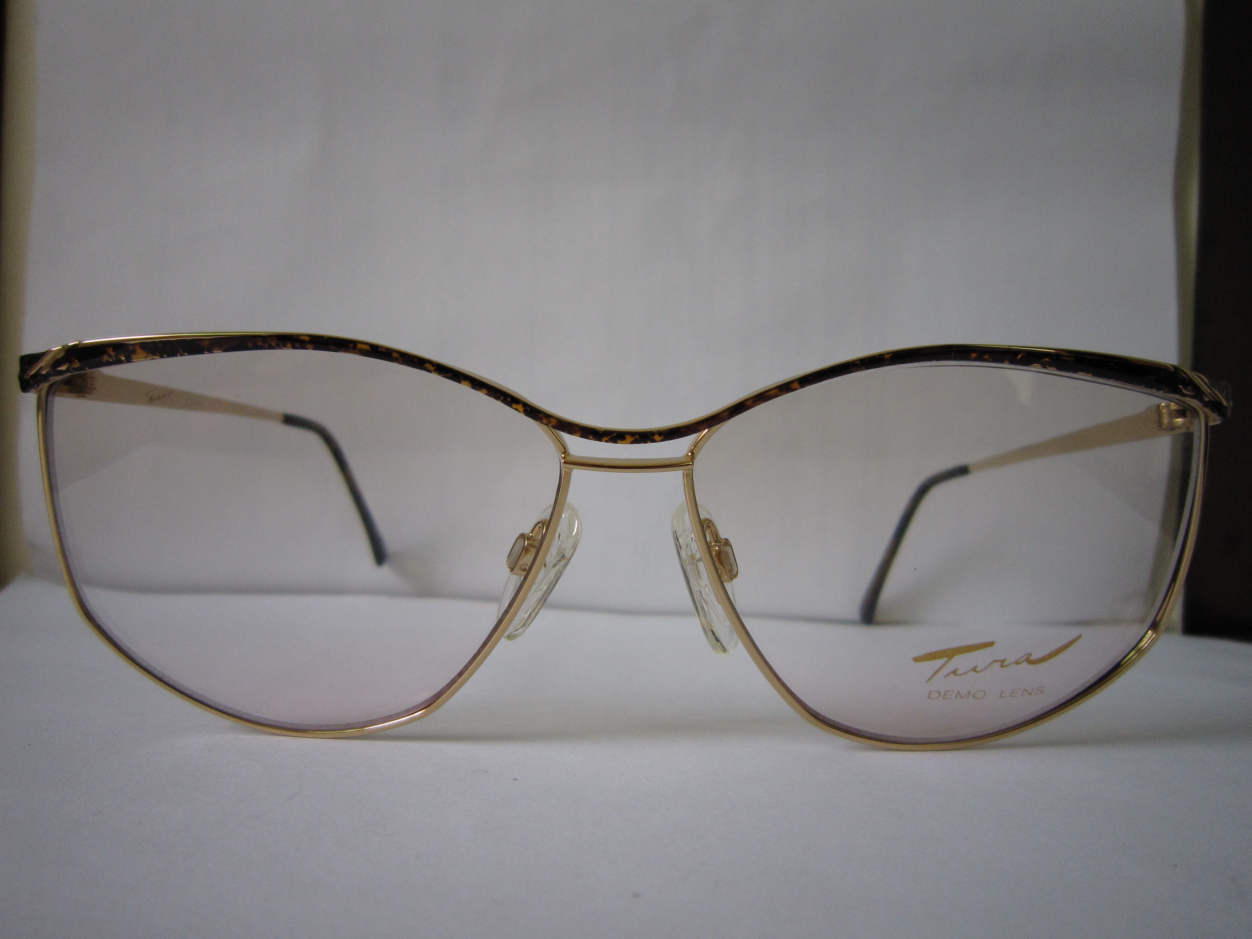 Vintage Vintage 80s TURA Mod 216 Woman Eyeglasses Frame Japan Size ONE SIZE - 1 Thumbnail