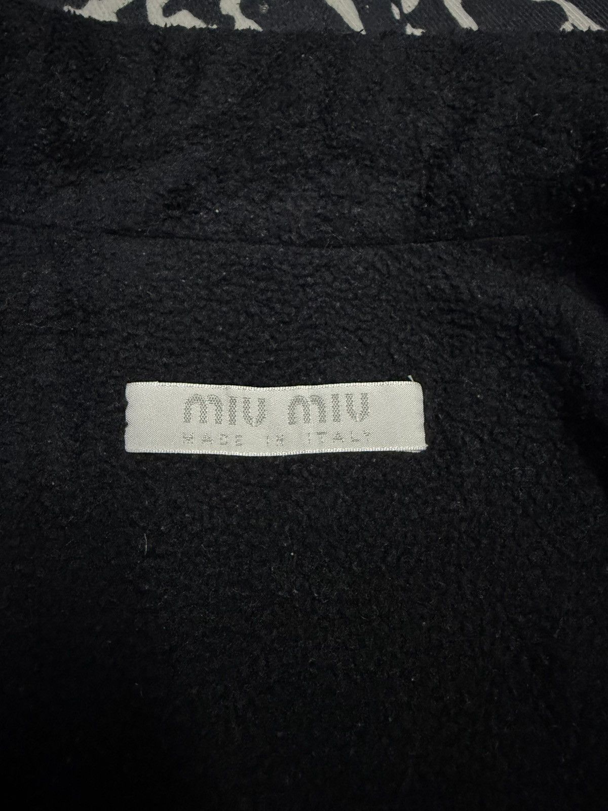 Miu Miu Miu Miu Wool Fleece Zipper Jacket Made Italy Size XS / US 0-2 / IT 36-38 - 6 Thumbnail