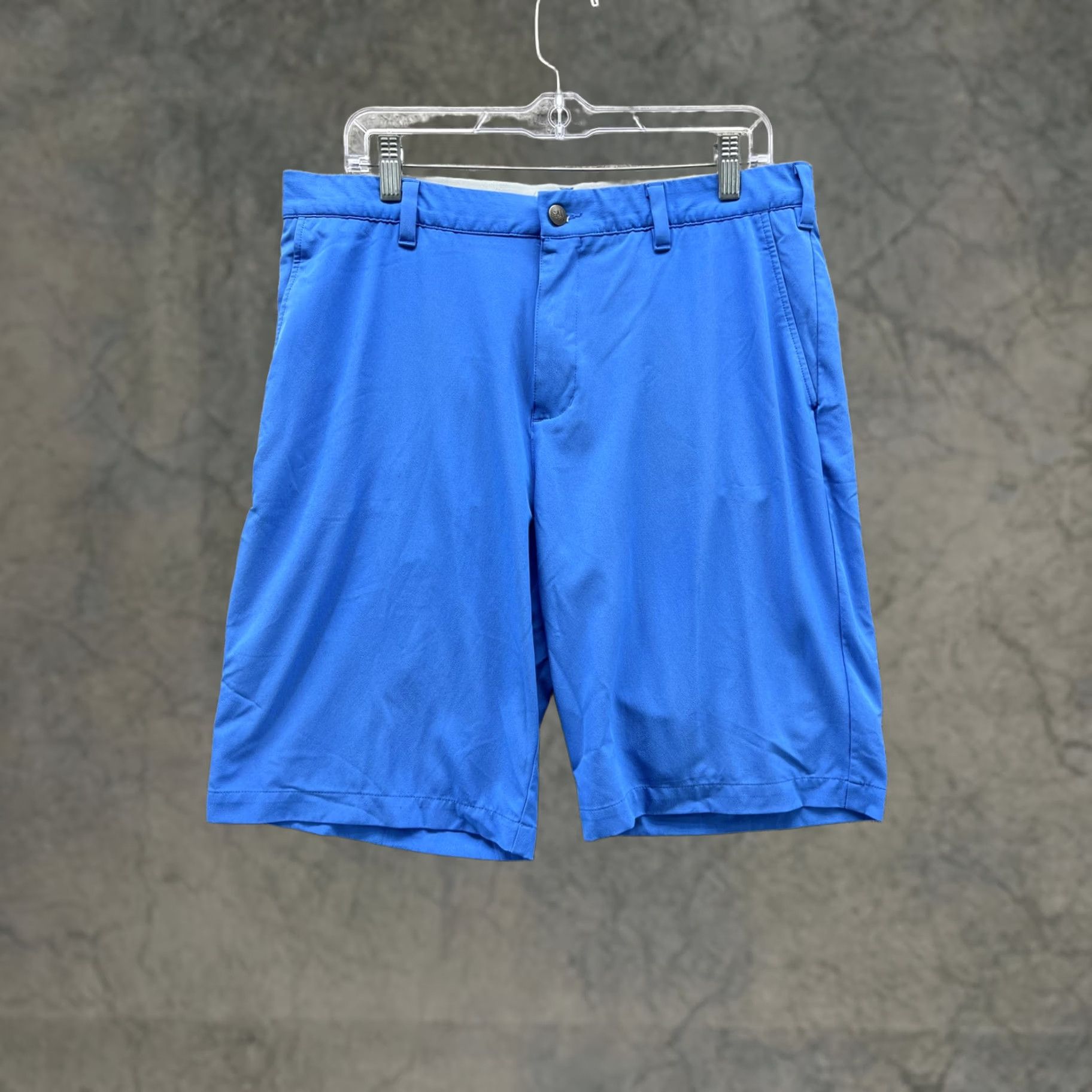 Adidas Adidas Shorts Mens 34 Blue Golf Chino Microfiber Stretch Casual Summer 365 Size US 34 / EU 50 - 1 Thumbnail