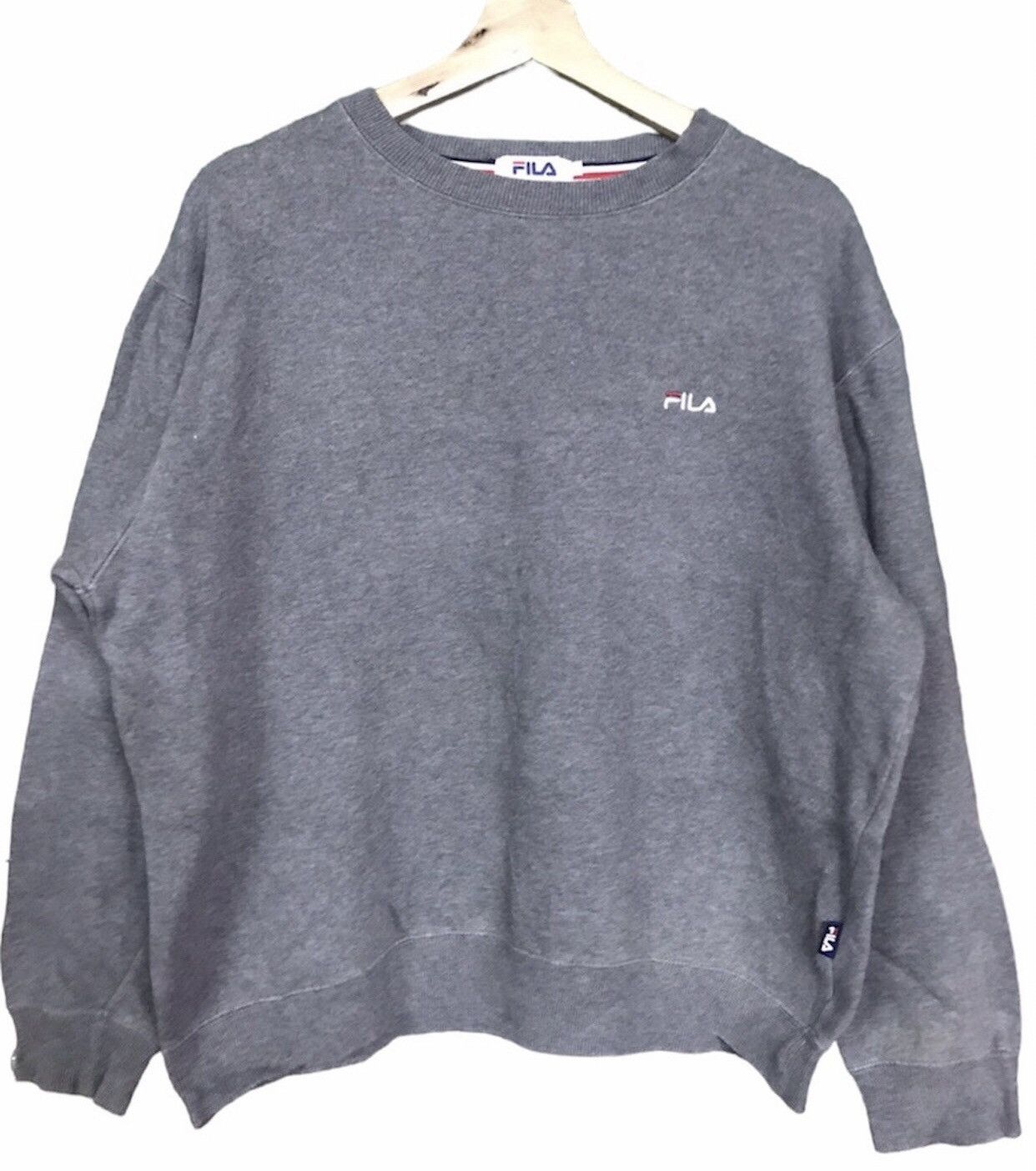 Fila Fila Sweatshirt Crewneck Pullover Size US L / EU 52-54 / 3 - 1 Thumbnail