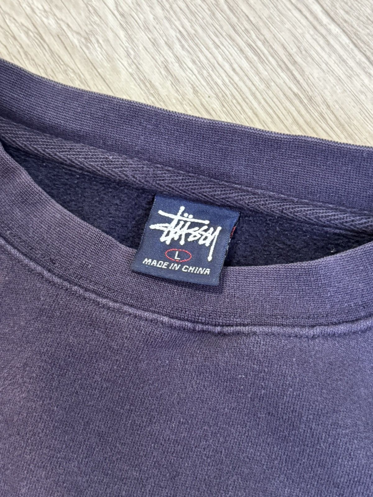 Stussy 🔷Rare Vintage Stussy Big logo Sweatshirt 90s🔷 Size US L / EU 52-54 / 3 - 5 Thumbnail