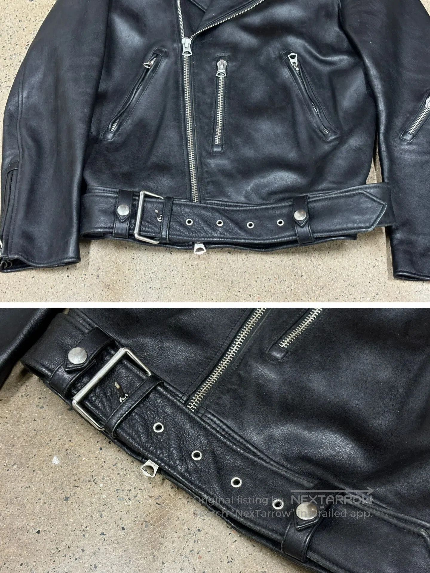 Acne Studios Acne Studios Sheepskin Biker Jacket. Size M / US 6-8 / IT 42-44 - 5 Thumbnail