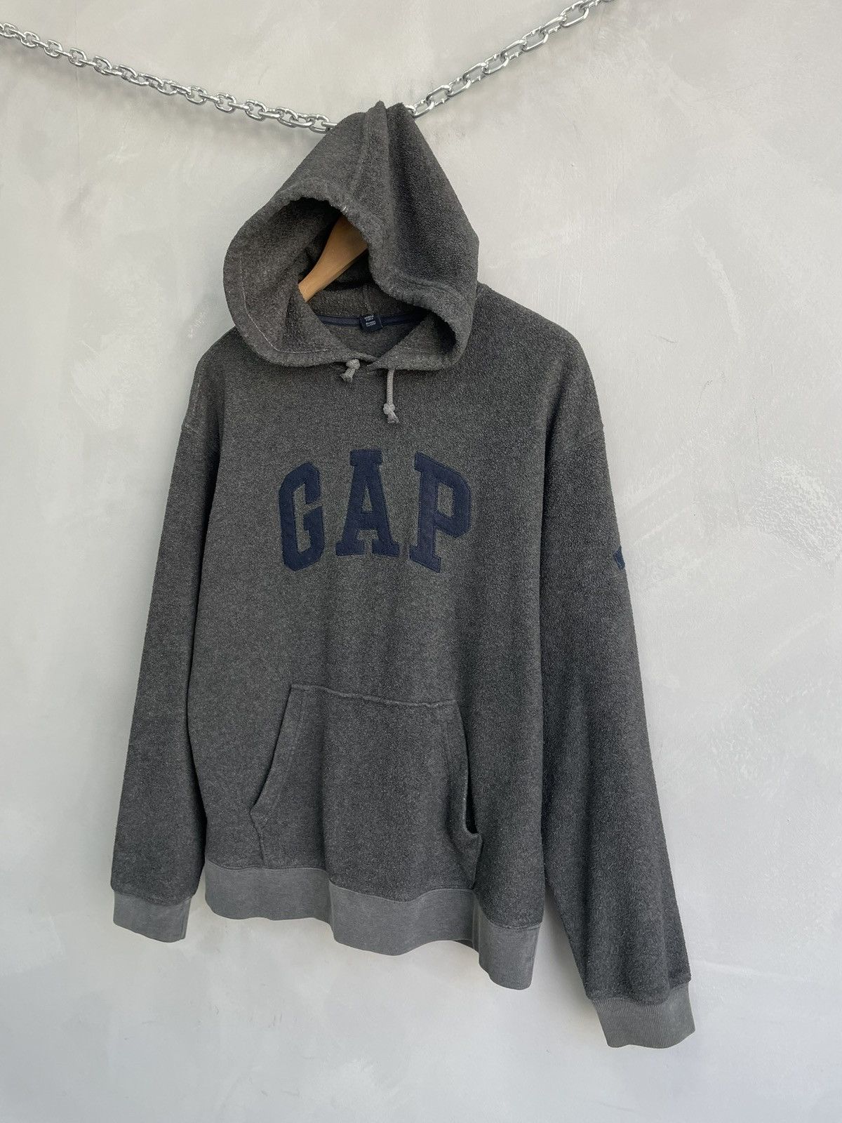 Gap Retro Gap fleece hoodie big logo y2k Size US M / EU 48-50 / 2 - 2 Thumbnail