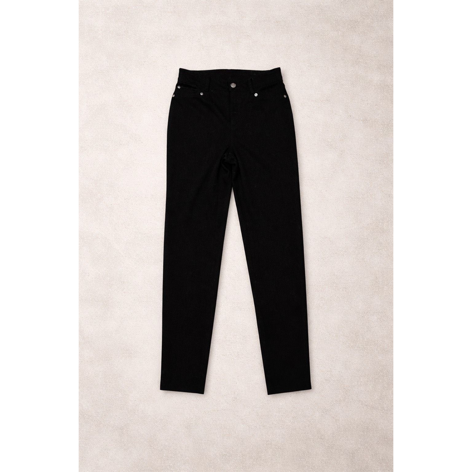 Other JM Collection Petite Black Stretch Pants | Size 6P | Straigh Size 28" / US 6 / IT 42 - 1 Thumbnail