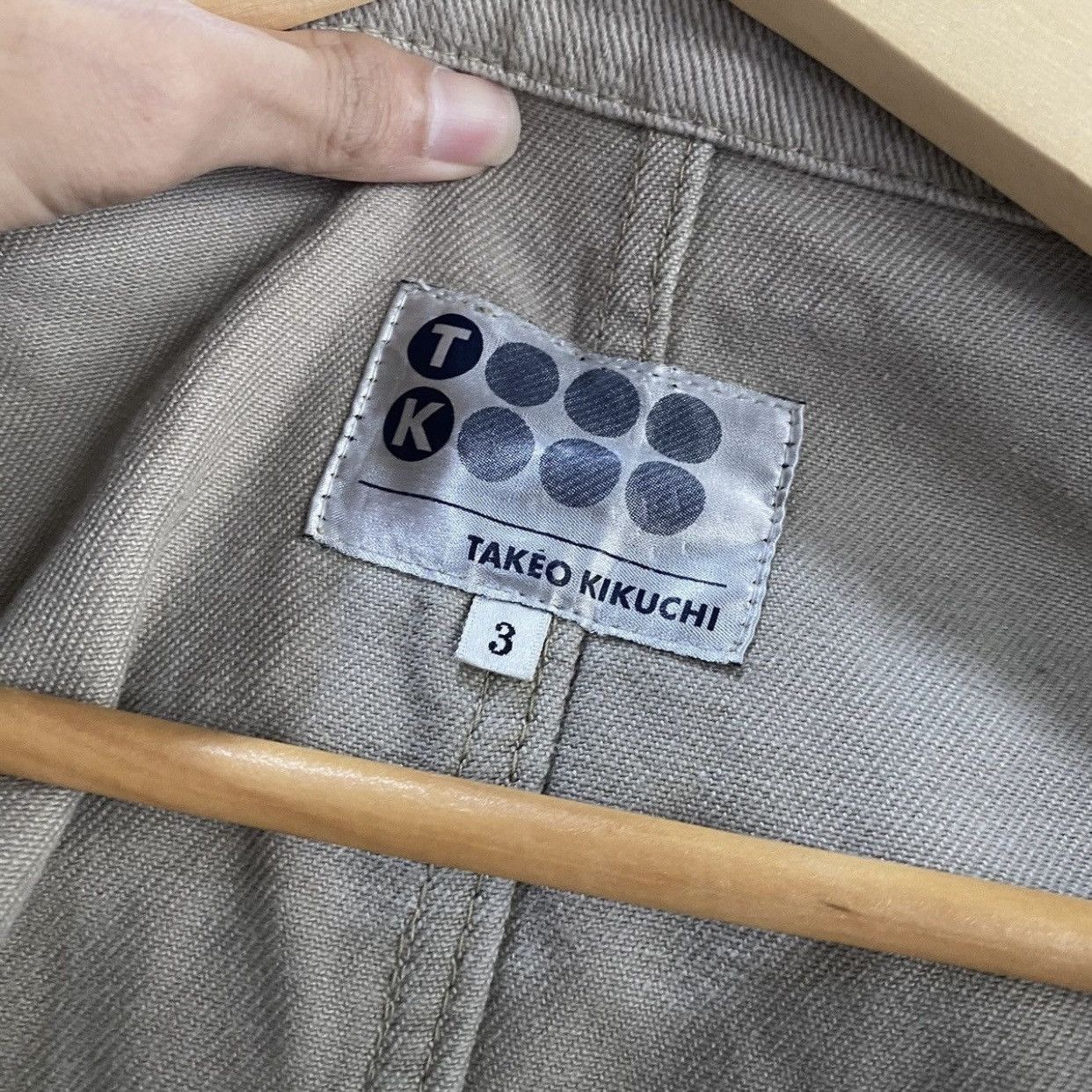 Takeo Kikuchi Takeo Kikuchi Japan Vintage Chore Jacket Workwear Style Size US L / EU 52-54 / 3 - 16 Thumbnail