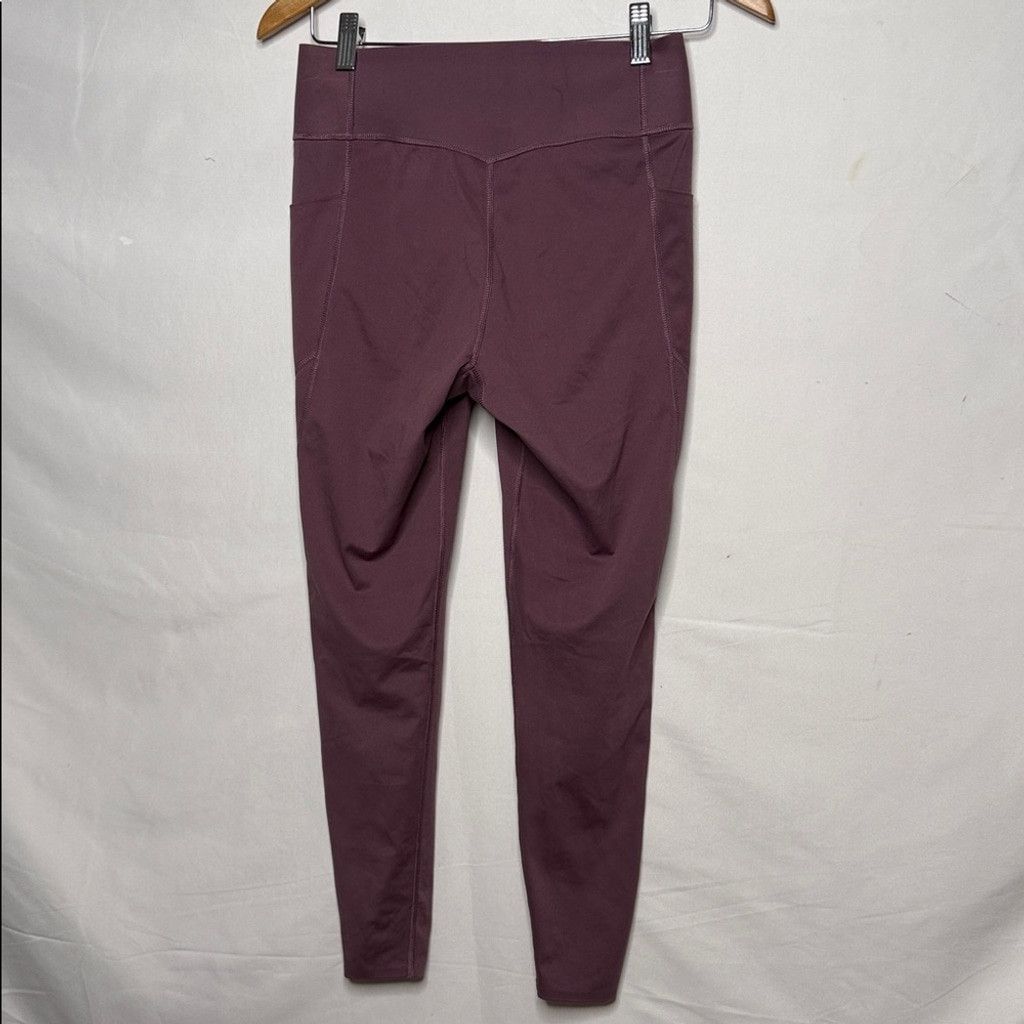 Uniqlo NWOT UNIQLO Airism ultra stretch purple leggings pockets S Size 26" / US 2 / IT 38 - 5 Thumbnail
