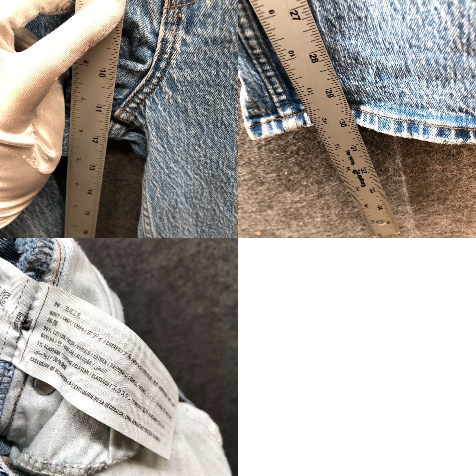 Abercrombie & Fitch VINTAGE Abercrombie & Fitch The 90s Straight Ultra High Rise Jean Womens 2R / 26 Blue Size 26" / US 2 / IT 38 - 8 Thumbnail