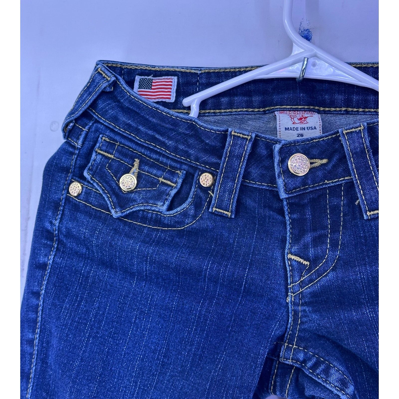 True Religion True Religion Blue Women’s Skinny Jeans Size 26 Size 26" / US 2 / IT 38 - 10 Thumbnail