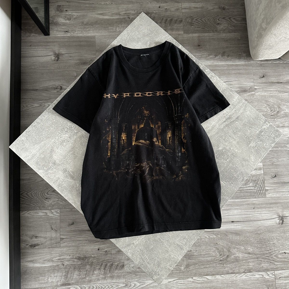 Band Tees Vintage 00s y2k Hypocrisy washed tee extreme divinty metal Size US M / EU 48-50 / 2 - 1 Thumbnail